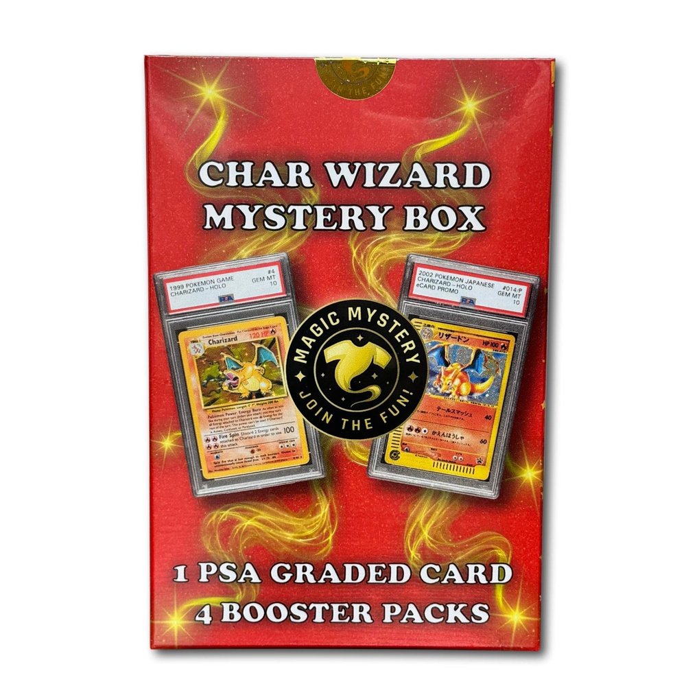 Pokémon Mystery box - Char Wizard - Magic Mystery Box - Pokémon #1.0