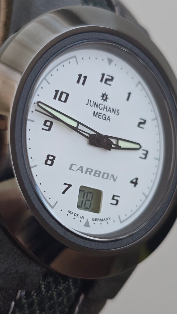 Junghans - Mega Carbon Radio-Controlled - χωρίς τιμή ασφαλείας - 050/2991 - Άνδρες - 1990-1999 #3.2