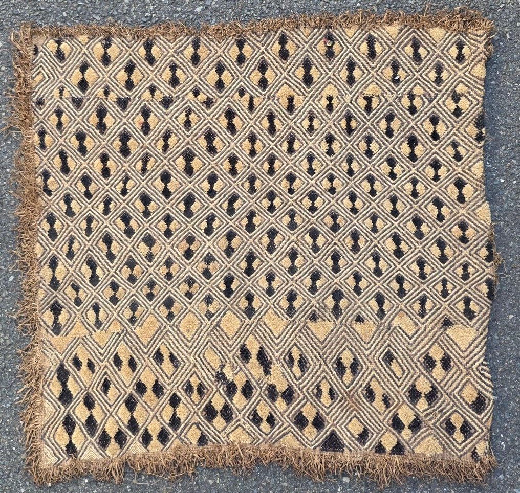 Raphia-Stoff - Shoowa-Kuba - DR Kongo (Ohne mindestpreis) #1.0