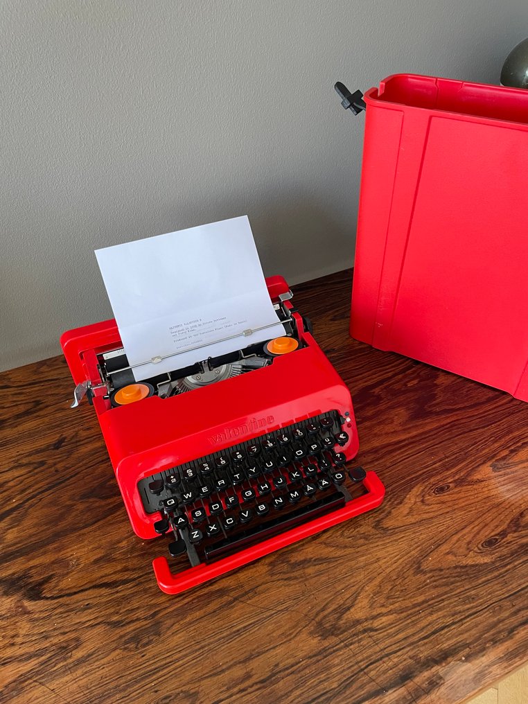 Ettore Sottsass, Perry King - Olivetti, Valentine S - Γραφομηχανή - 1960-1970 #1.0