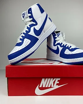 Nike hot sale leren sneakers