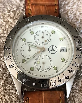 Mercedes Benz Horloge klok stopwatch. Koop unieke objecten. Nu op een veiling te koop Catawiki