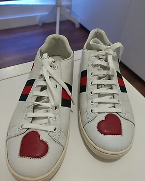 Scarpe da ginnastica gucci bianche top