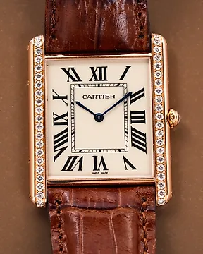 Veiling van goud stalen Cartier horloges met diamanten Catawiki