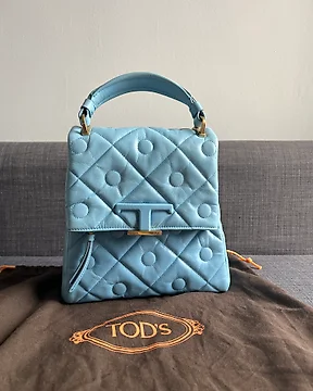 Tod s blauwe tassen. Koop unieke objecten. Nu op een veiling te koop Catawiki