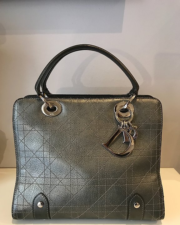 Sold at Auction: CHRISTIAN DIOR, CHRISTIAN DIOR PYTHON MINI LADY