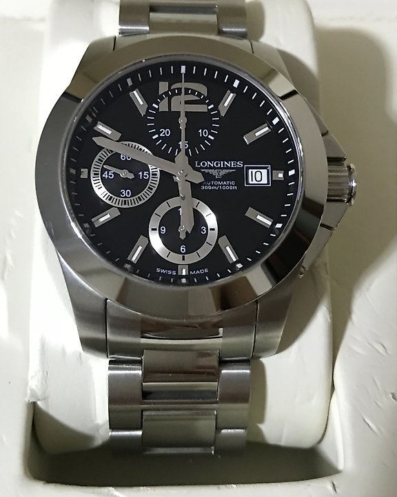 Longines conquest 300m automatic sales