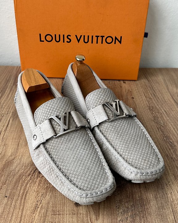 Men's Louis Vuitton Loafers Monte Carlo Shoes Sz (LV 7 USA 8