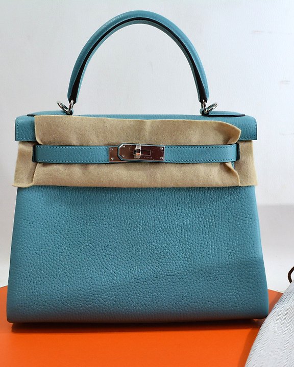Hermès - Birkin 25. bag - Niloticus leather Himalaya colour - Catawiki