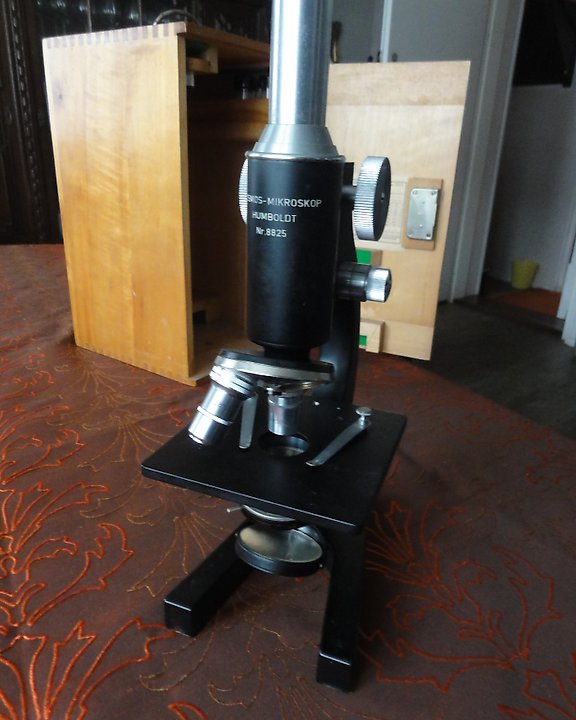Watchmaker-microscope, binocular, stereo microscope, BM51-2, Lomo, USSR,  1960s. (metal) - Catawiki