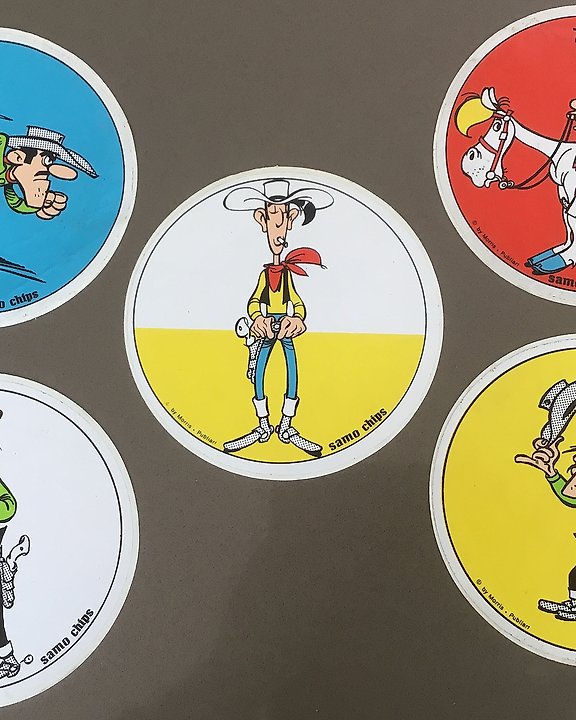 Autocollant sticker bande dessinée KICKERS Plume d'élan SKATE BELOKAPI TF1  BD