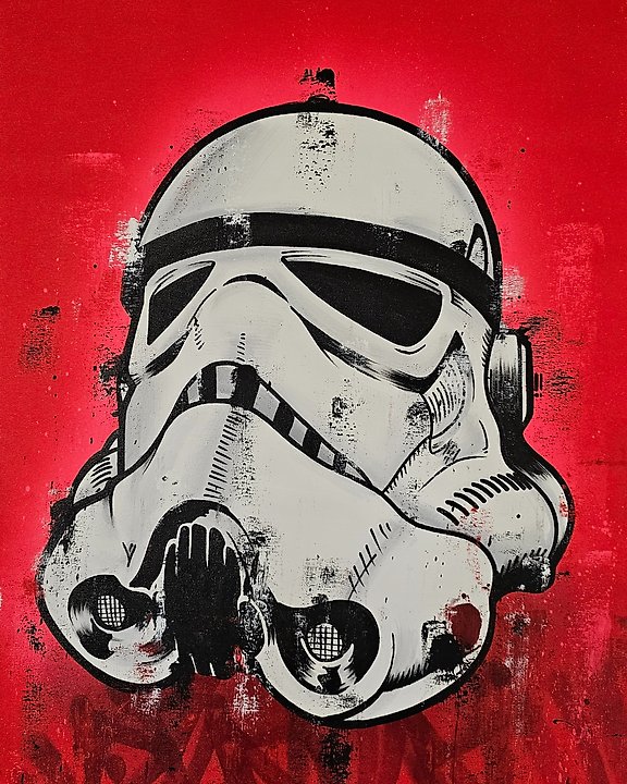 louis vuitton Storm Trooper Star Wars Peace 2 - Limited Edition of 1 Artwork