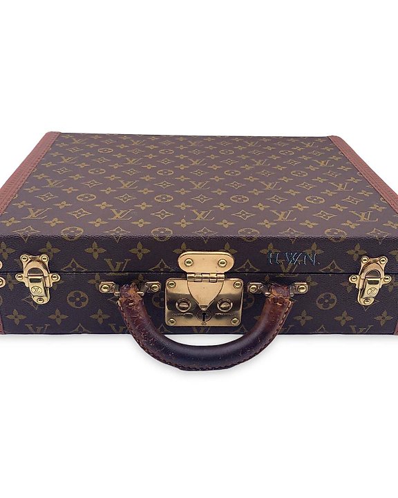 Sold at Auction: Vintage Louis Vuitton Small Hard Suitcase, with