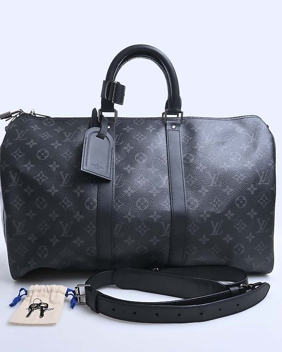 Louis Vuitton - Epi Keepall Travel Bag. Auction