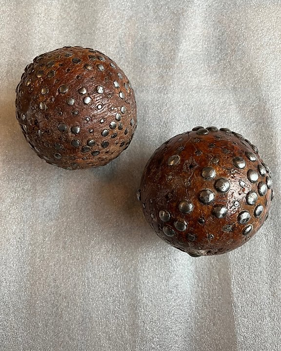 Vintage Jeu de Boules / Petanque boules in case - Bronze - Catawiki