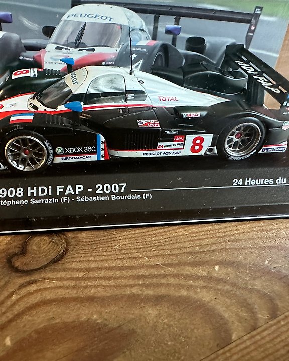 Peugeot 908 HDI FAP #7 - die cast - modèle de collection - Minichamps  150081207