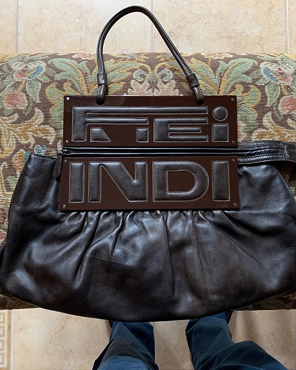 Fendi – Vintage monogram Baguette Handbag / Shoulder bag - Catawiki
