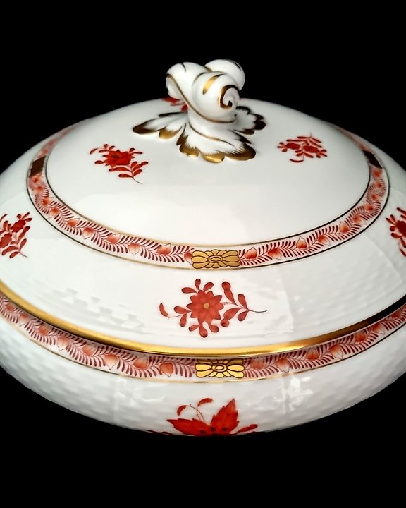 Oriental Cup with Lid - Emperor - Herend Experts