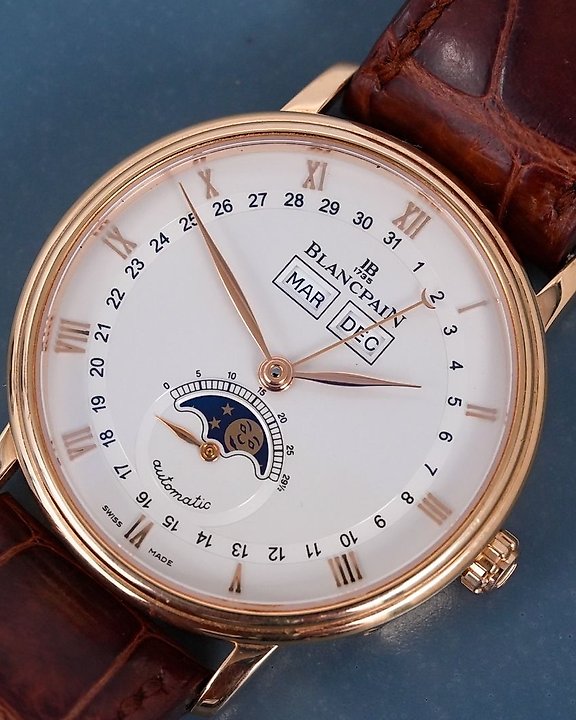 Solid discount platinum watch