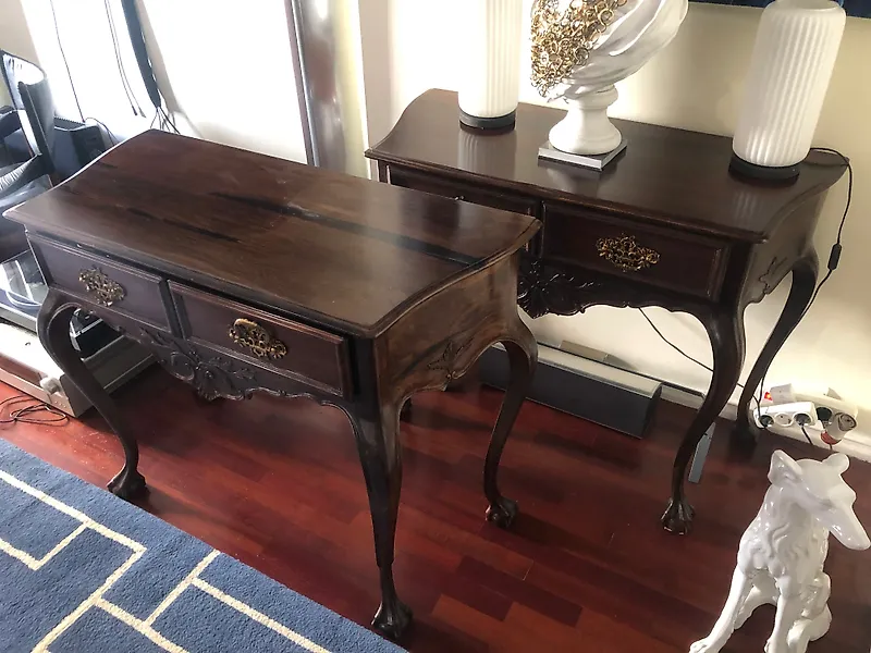 Rosewood side tables shop for sale