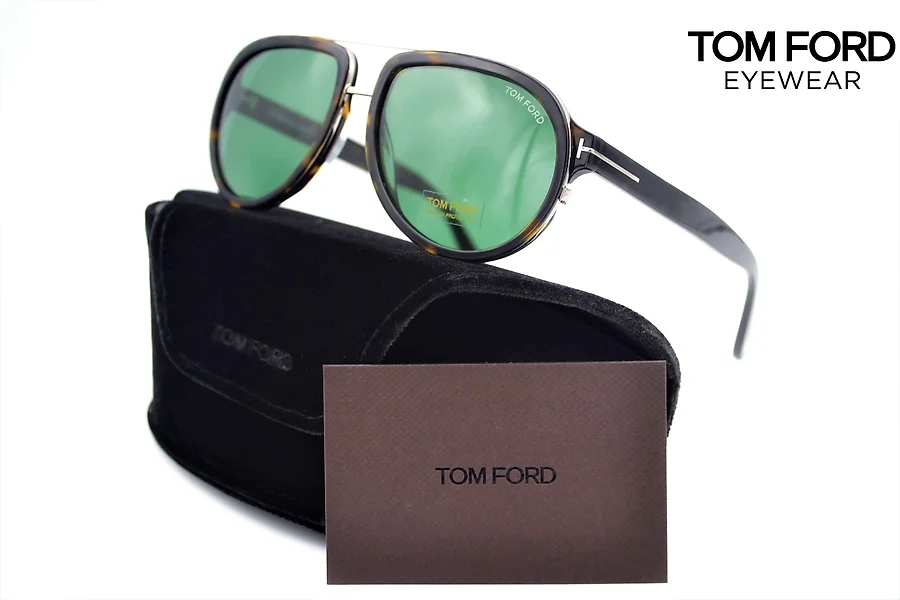 kontakt Forfatter lort Tom Ford grønne solbriller til salg