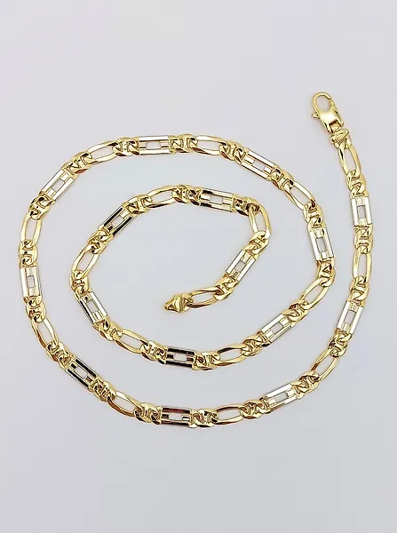 18 kt. White gold, Yellow gold - Necklace