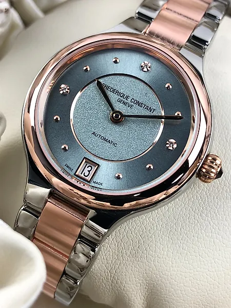 Frédérique Constant - Classic Delight Automatic Diamonds Special Turquoise - FC-306LBD3ER2B - Women - 2011-present