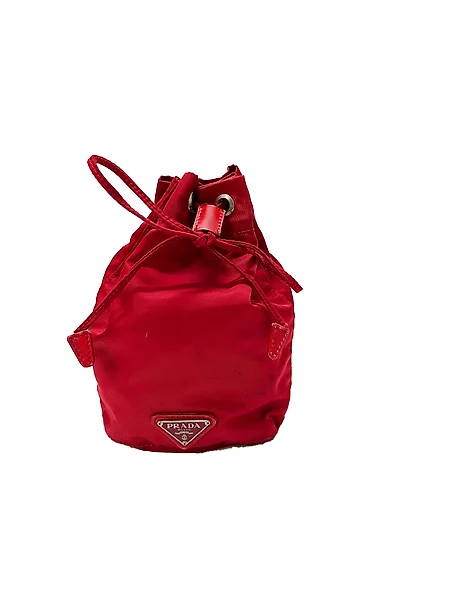 Prada røde tasker salg