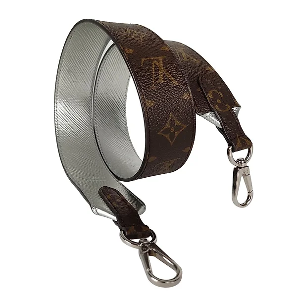 Louis Vuitton - Authenticated Belt - Cloth Brown Plain for Men, Very Good Condition