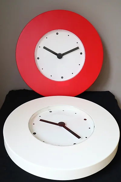 Sold at Auction: Virgil Abloh, Virgil Abloh, Markerad clock and bag