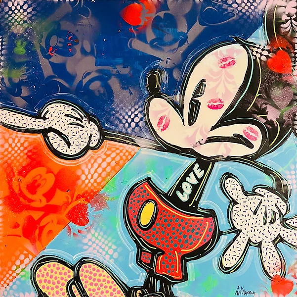 Tableau Pop Art New-York Mickey l Tableau-popart