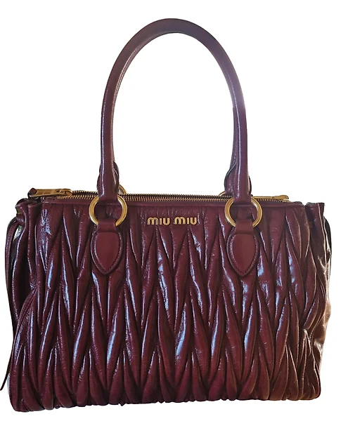 Miu Miu - Vitello Lux 2 way - Shoulder bag - Catawiki