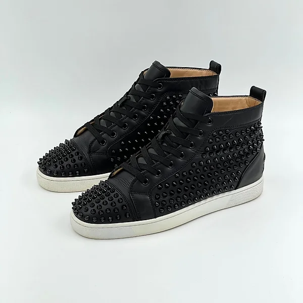 Witte louboutin sneakers top