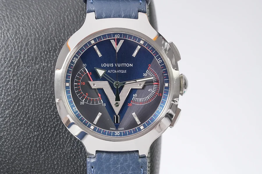 Louis Vuitton Tambour Outdoor Chronograph, Blue, One Size
