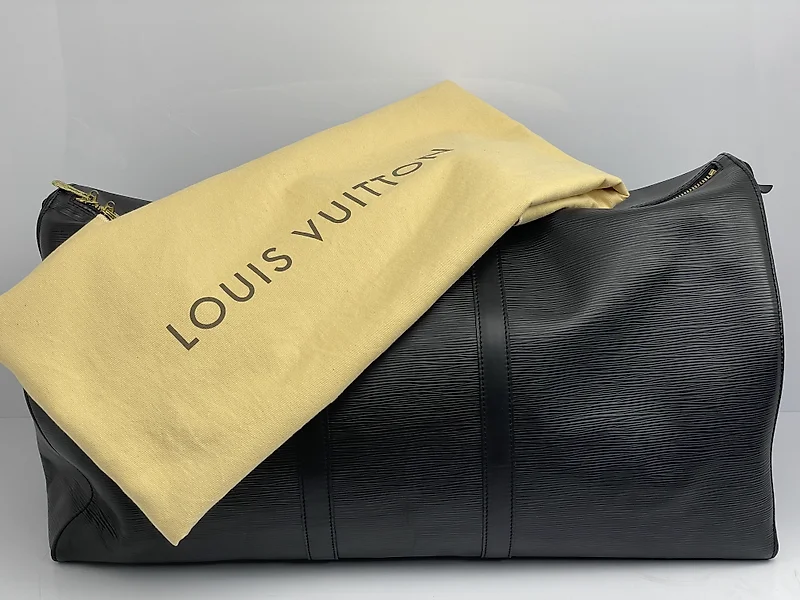 Louis Vuitton Monogram Keepol 50 M41426 Men Women Unisex Boston Bag Auction