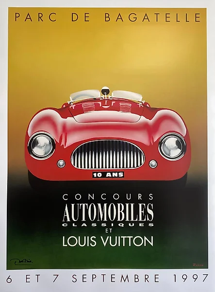 Poster Louis Vuitton Classic Razzia Domaine National de St Cloud
