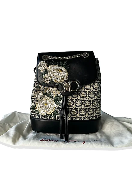 Salvatore ferragamo backpack sale on sale