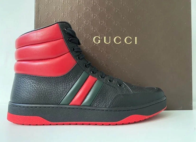 Compre zapatillas rojas Gucci mejore su estilo con calzado de