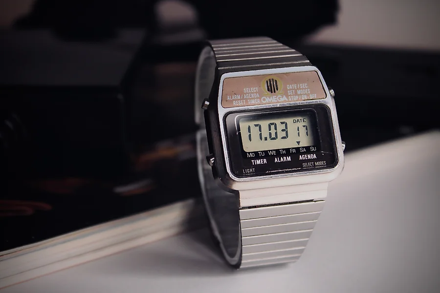reloj de pulsera omega digital a la Venta en Subasta Online