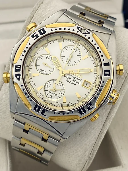 Seiko chronograph sales for sale