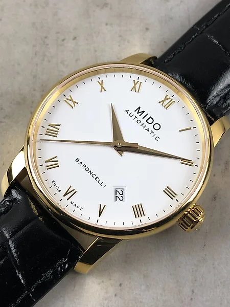 Gold plated Mido Watches for Sale in Online Auctions