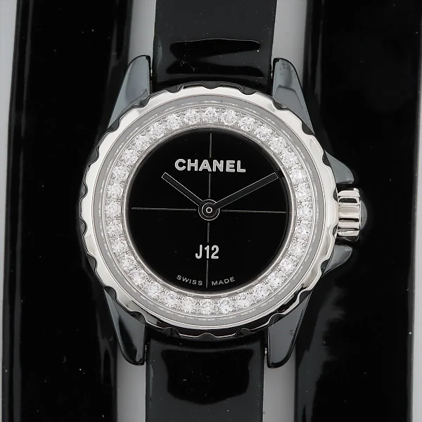 Reloj chanel j12 negro original best sale