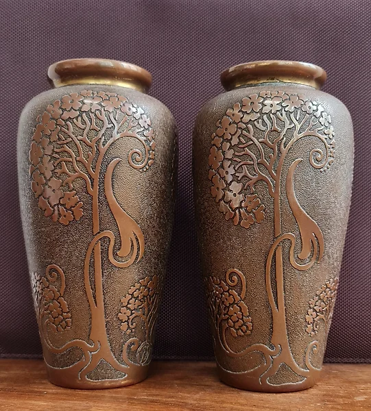 Vaso argento opaco, 14 x 28 x 14 cm, in gres porcellanato, vaso decorativo  (1 vaso dorato da 28 cm)