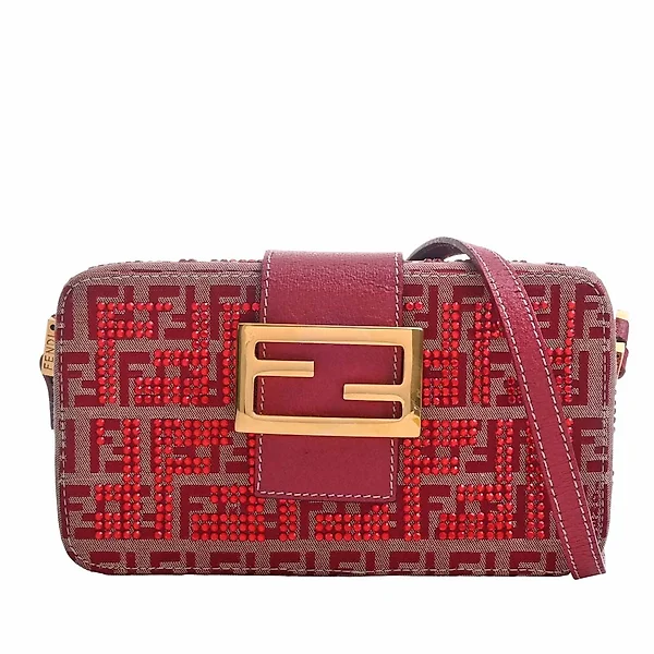 Sac fendi rouge best sale