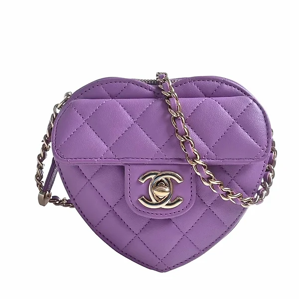 Paarse chanel tas store
