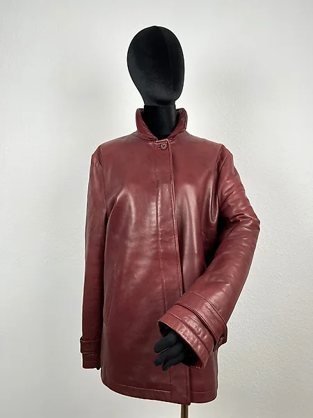 Burberry top jacket bordeaux