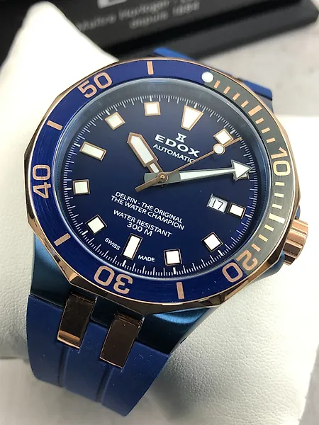 Edox - Delfin Diver Automatic - 80110 357BURCA - Men - 2011-present