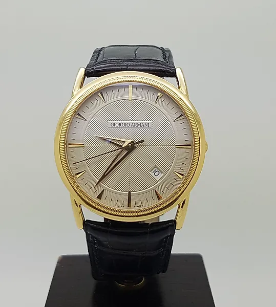 Giorgio Armani - 18K Yellow Gold - Privé Borgo 21 Automatic - 1002A - Men - 2011-present