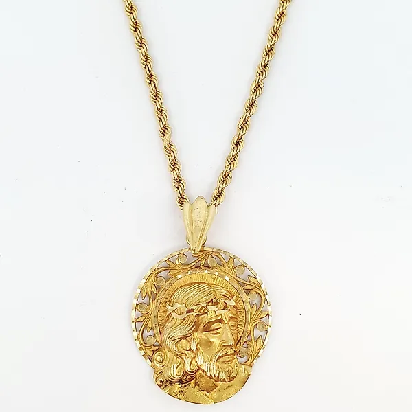 18 kt. Yellow gold - Necklace, Pendant