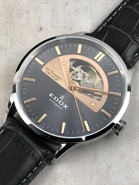 Edox - Les Vauberts Open Heart Automatic - 85014 3 GIR - Men - 2011-present